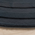 Irregular Rug - Flowy Lines Anthracite