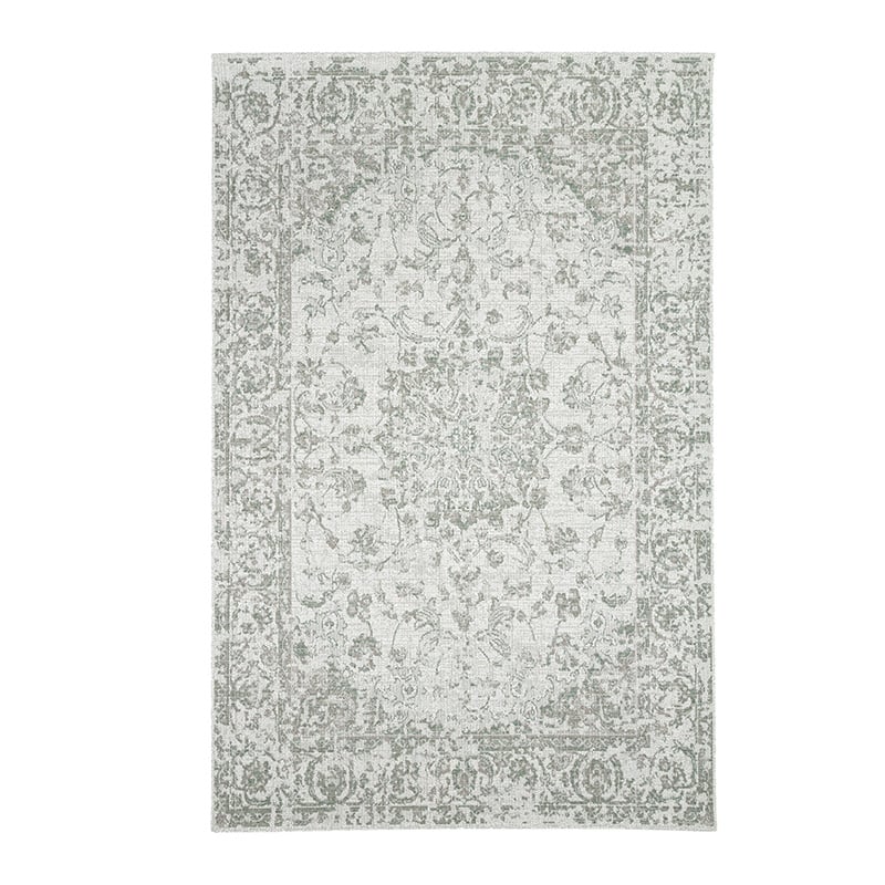 Vintage Outdoor Rug - Victoria Oriental Green