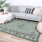Vintage Rug - Wonder Green/Black