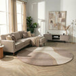 Round Wool Rug – Vienna Beige