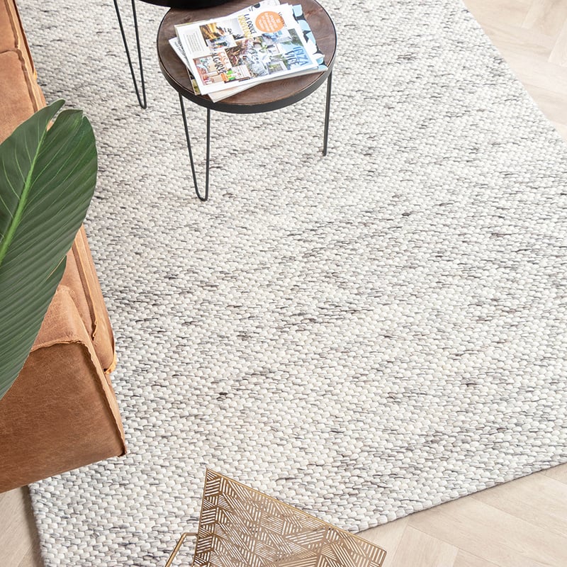 Wool Rug - Melange Cream/Blended