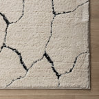 Scandinavian Rug - Yune Stone Cream/Black