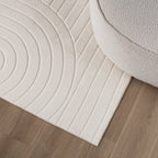 Scandinavian Rug - Charm Arches White
