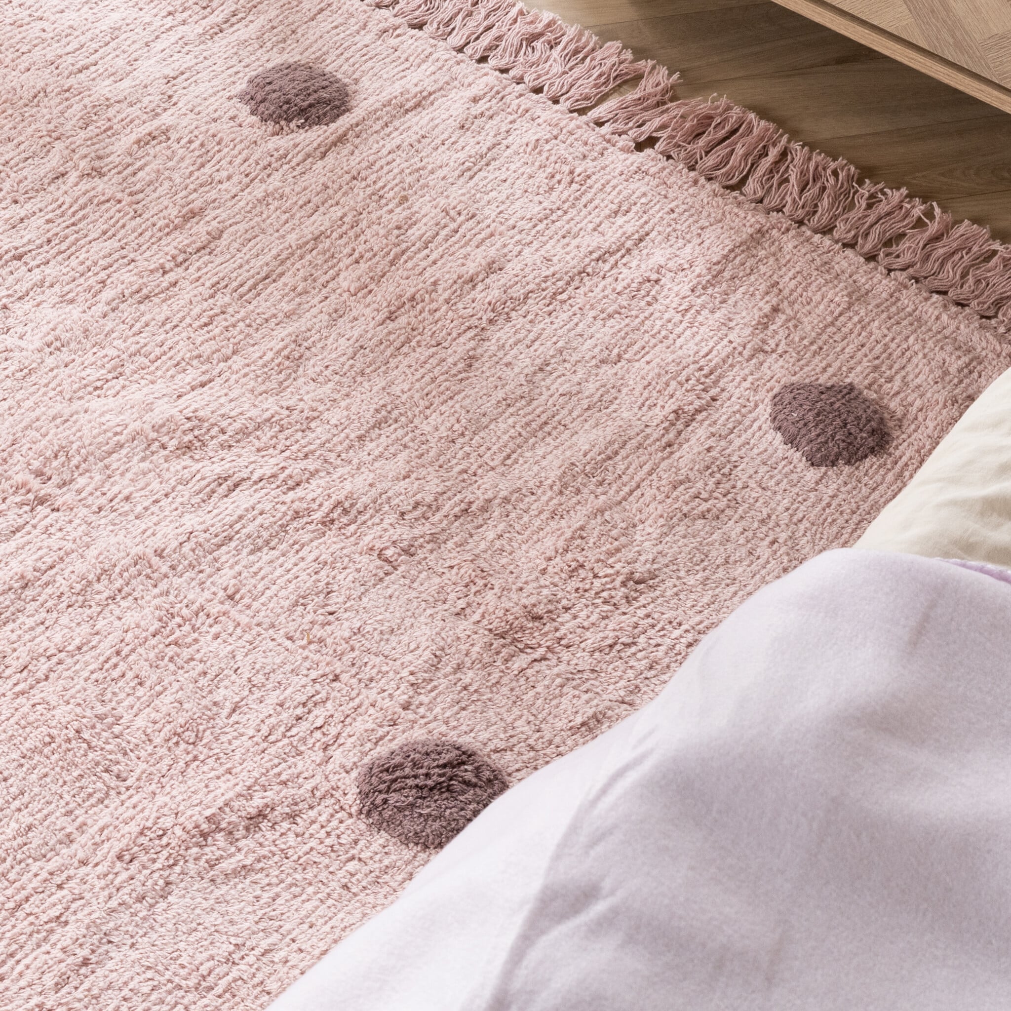 Kids Room Rug – Lou Dots Purple