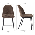 Dining Chair - Lana Brown