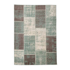 Patchwork Rug - Spring Green/Grey