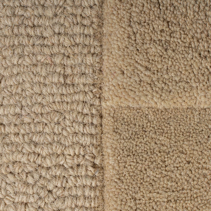 Round modern floor rug - Mozo Gigi Beige/Cream