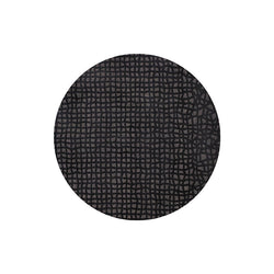 Round modern floor rug - Structures Trammel 9247