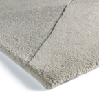 Modern wool floor rug - Fusion Light grey 350