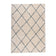High Pile Rug - Grand Lines Cream/Blue
