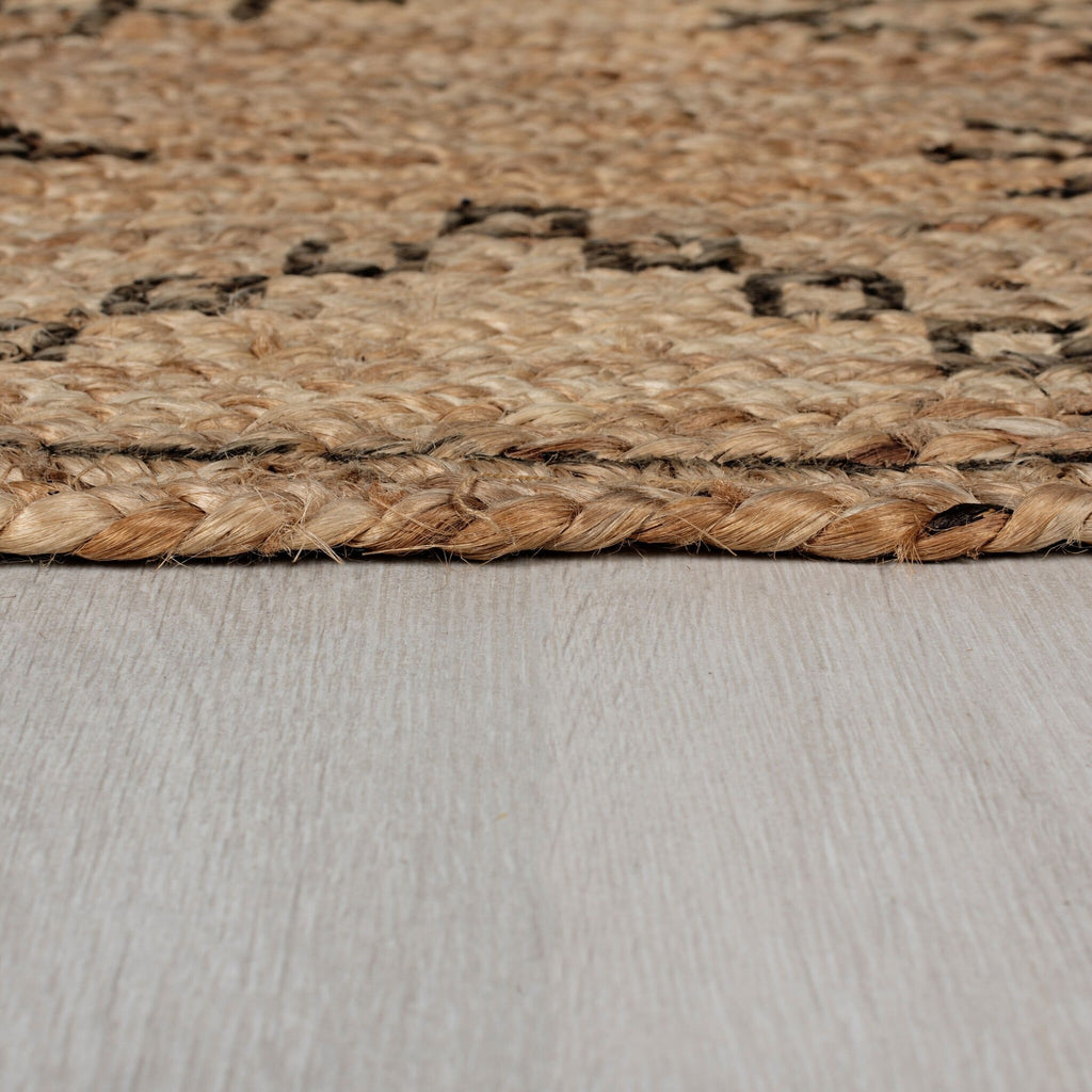 Jute floor rug - Rico Natural