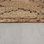 Jute floor rug - Rico Natural