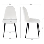 Dining chair - Mees White