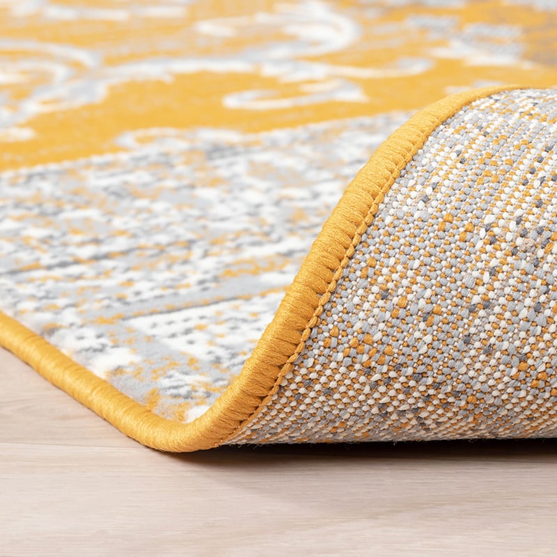 Patchwork Rug - Famous Ochre Yellow