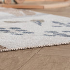 Washable Kids Rug - Mace Dino Cream
