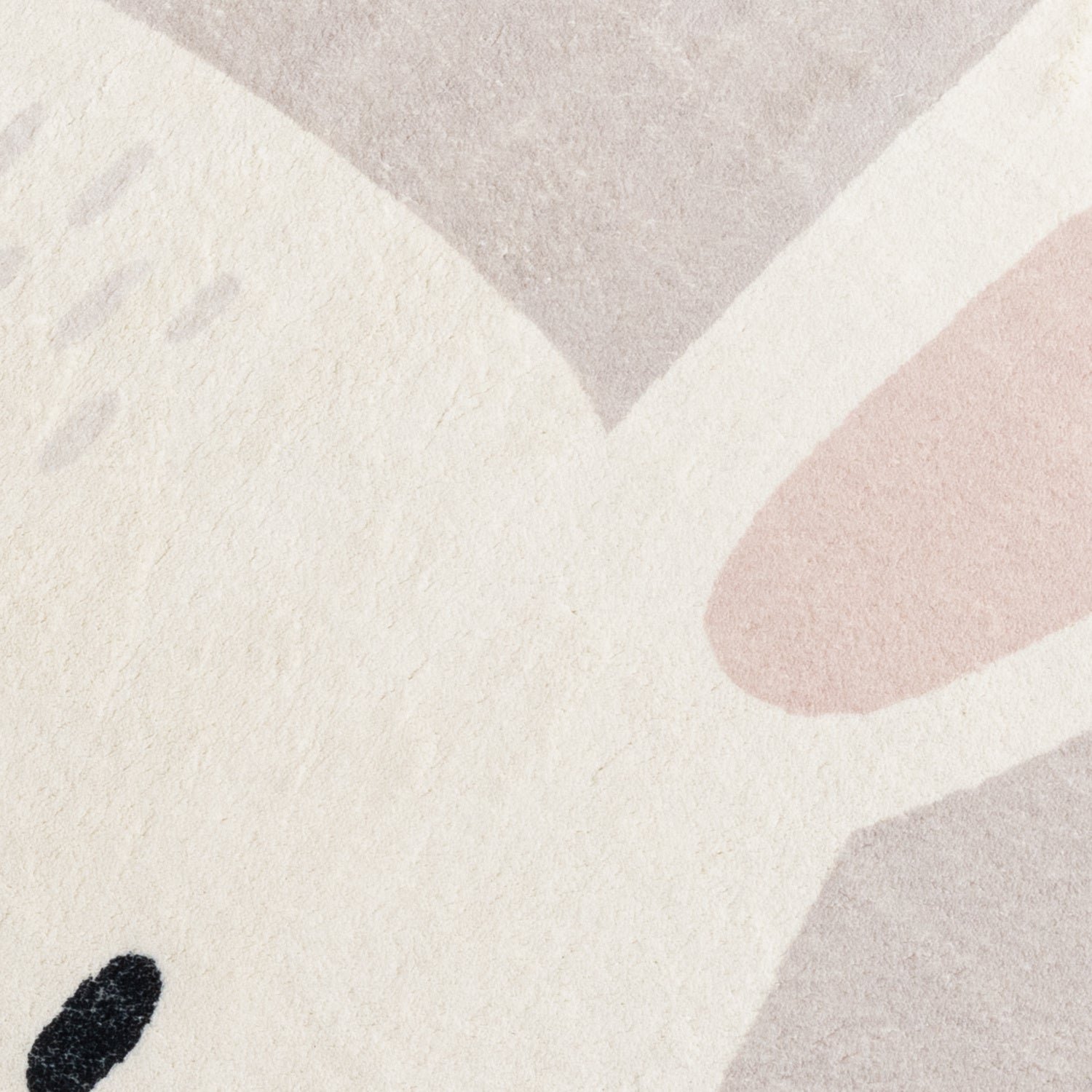 Washable Kids Rug- - Simba Bunny White