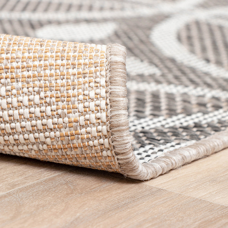 Outdoor Rug - Summer Pattern Grey