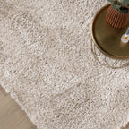 Shaggy Rug - Blaze Beige/Grey