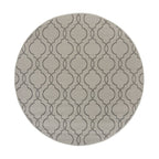 Round outdoor rug - Floreno Milan Grey/Anthracite