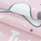 Children's floor rug - Pleun Star Pink