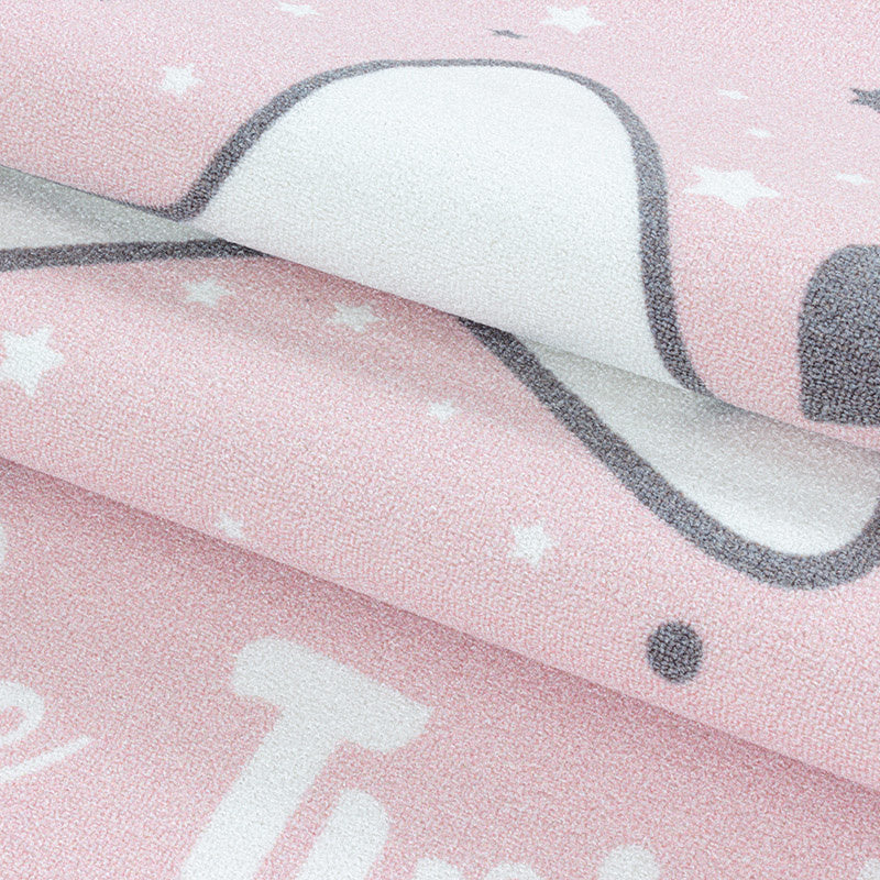 Children's floor rug - Pleun Star Pink