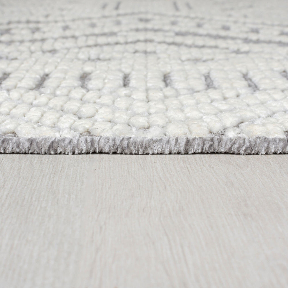 Washable floor rug - Galeo Jaipur Grey