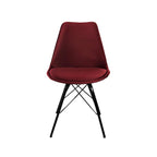 Chair Velvet - Red/Cherry