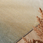 Abstract Rug – Mellow Blue/Yellow