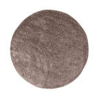 Round High Pile Rug - Lofty Taupe
