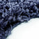 Round High-pile floor rug - Edge Blue