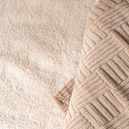 Washable High Pile Rug - Ziggy Cream