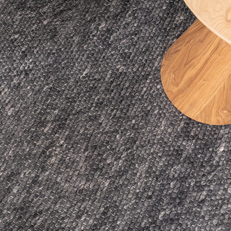 Wool Rug - Feline Anthracite/Blended