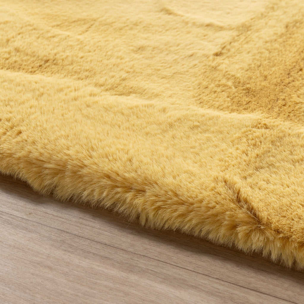 Soft High Pile Rug - Comfy Supreme Yellow