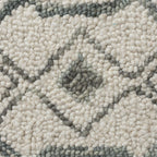 Modern floor rug - Nappo Piedro Cream/Grey