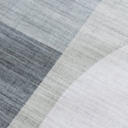 Abstract Outdoor Rug - Groovy Shapes Green/Blue