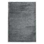 High Pile Floor Rug - Fuzzy Grey