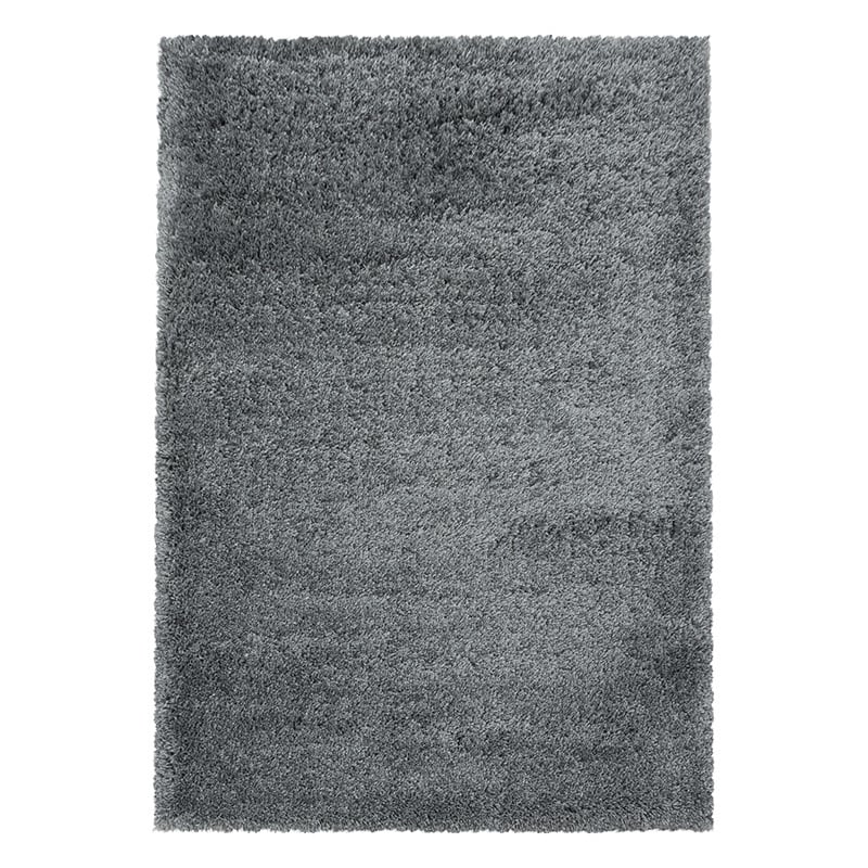 High Pile Floor Rug - Fuzzy Grey