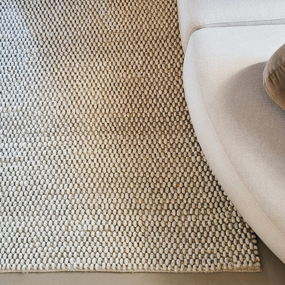 Wool Rug - Luminous Cream/Blended
