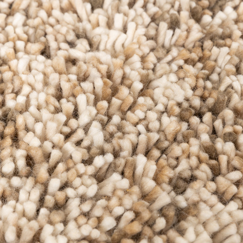 High Pile Wool Rug - Elin Beige