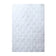 Soft geometric floor rug - Vellion Square White/Silver