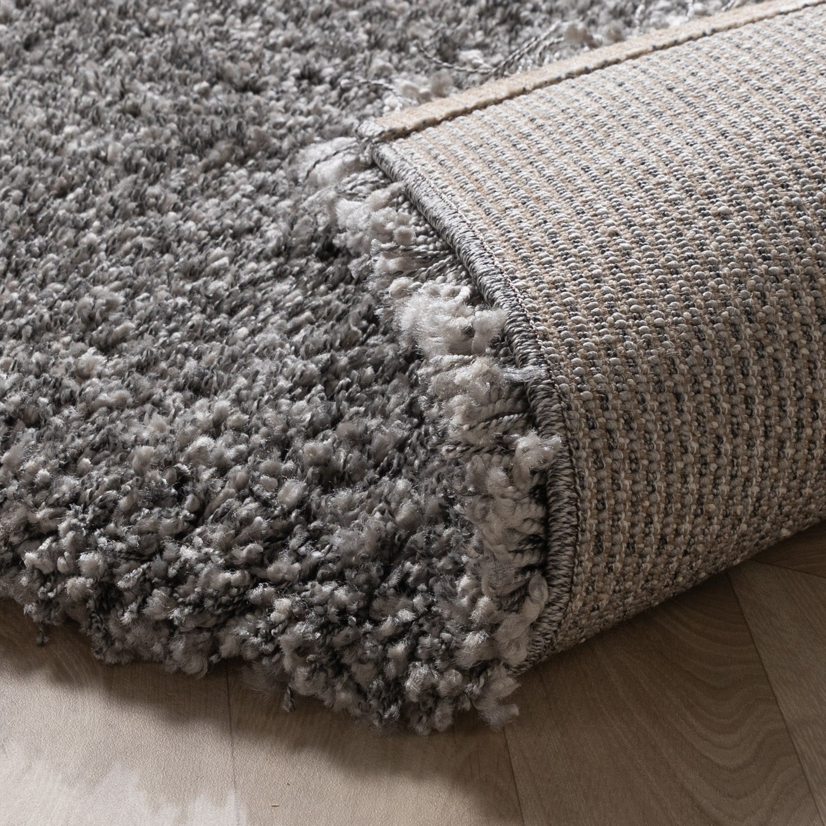 Luxury deep pile rug - Yves Grey