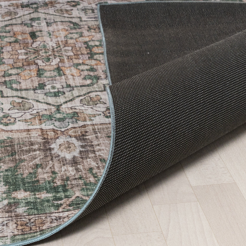 Oriental Rug - Leyla Medallion Green