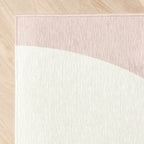 Geometric Rug – Swing Shapes Blue/Pink