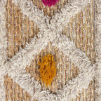 Jute Floor Rug - Jubio Kahima Multicolor