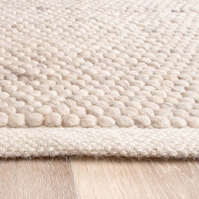 Wool Rug - Feline White/Blended