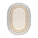 Oval washable children's rug - Milo Grey