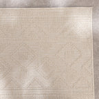 Indoor Outdoor Rug - Dunes Geo Cream