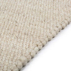 Wool floor rug - Verona ST White 815