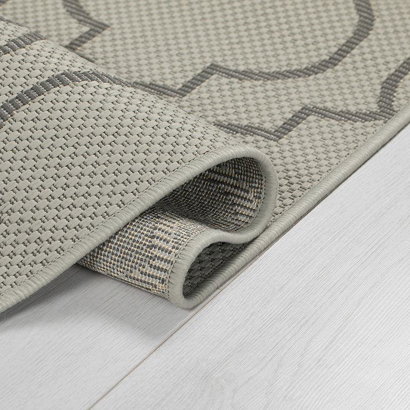 Retro outdoor rug - Floreno Milan Grey/Anthracite