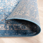 Vintage Rug - Deep Medallion Blue